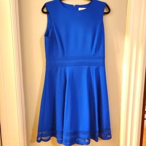 Calvin Klein cocktail dress- blue- 12